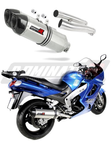 scarico silenziatore DOMINATOR HP1 adatto alla moto Kawasaki ZZR 1200 2002 - 2005 5
