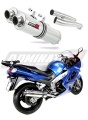 scarico silenziatore DOMINATOR rotondo adatto alla moto Kawasaki ZZR 1200 2002 - 2005 5
