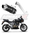 scarico silenziatore DOMINATOR GP1 nero adatto alla moto Kawasaki Z750 2004 - 2006 6