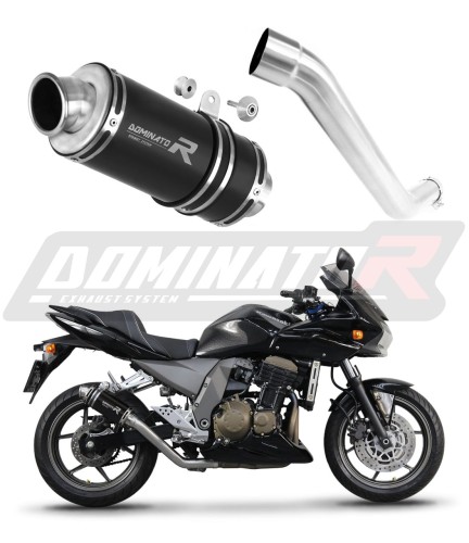 Marmitta Moto Acciaio Inox Terminale Scarico DOMINATOR GP1 - Per Suzuki