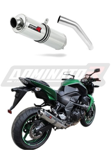 scarico silenziatore DOMINATOR rotondo adatto alla moto Kawasaki Z750 2007 - 2012 5