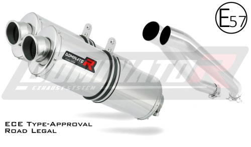 scarico silenziatore DOMINATOR omologato OVAL adatto alla moto Z1000 2003 - 2006 5