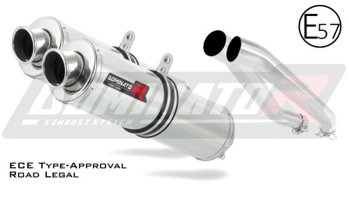 Z1000 Z 1000 EXHAUST Homologated Homologation Kawasaki Muffler Auspuff Sportauspuff Silencer Echappement Silencieux Scarico Scarichi Escape Wydech Tłumik ROUND 2003 - 2006 DOMINATOR x