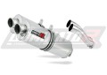 scarico silenziatore DOMINATOR ovale adatto alla moto Kawasaki GPZ 500 1987 - 2003 3