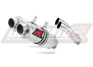Kawasaki GPZ 500 1987 - 2003 Terminale di Scarico Marmitta Silenziatore GP1 + dB killer medium