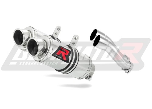 scarico silenziatore DOMINATOR GP1 adatto alla moto Kawasaki GPZ 500 1987 - 2003 3