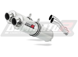 Kawasaki GPZ 500 1987 - 2003 Terminale di Scarico Marmitta Silenziatore ST + dB killer medium