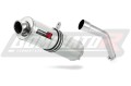 scarico silenziatore DOMINATOR rotondo adatto alla moto Kawasaki KLE 500 1991 2007  3