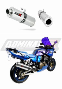 Kawasaki ZRX 1200 2001 - 2007 Terminale di Scarico Marmitta Silenziatore OV + dB killer medium