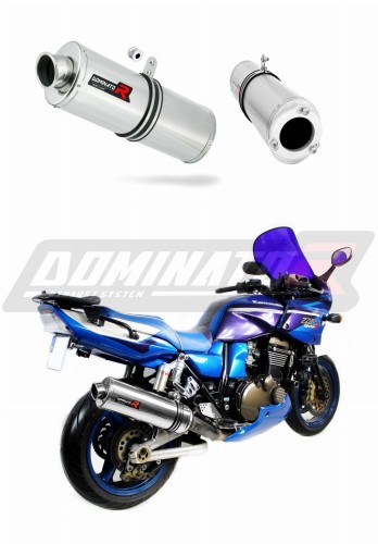 ZRX 1200 EXHAUST Kawasaki Muffler Auspuff Sportauspuff Silencer Echappement Silencieux Scarico Scarichi Escape Wydech Tłumik OVAL  2001 - 2007 Dominator  x