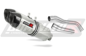 Kawasaki Z1000 2007 - 2009 Terminale di Scarico Marmitta Silenziatore HP1 + dB killer medium