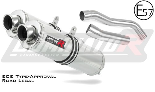 scarico silenziatore DOMINATOR omologato rotondo adatto alla moto Z1000 2007 - 2009 5