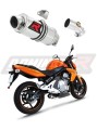 scarico silenziatore DOMINATOR GP1 adatto alla moto Kawasaki ER - 6 N / F 650 2009 - 2011 6