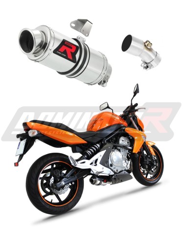 scarico silenziatore DOMINATOR GP1 adatto alla moto Kawasaki ER - 6 N / F 650 2009 - 2011 6