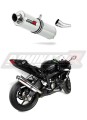 scarico silenziatore DOMINATOR rotondo adatto alla moto Kawasaki ZX6R 636 2009 - 2024 6