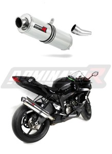 Kawasaki ZX6R 636 2009 - 2024 Terminale di Scarico Marmitta Silenziatore ST + dB killer medium
