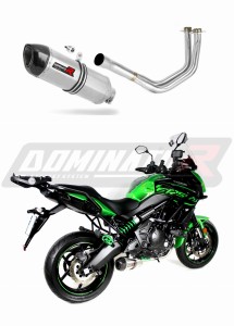 Kawasaki VERSYS 650 2015 - 2020 Impianto di scarico Collettori Marmitta Silenziatore HP1 + dB killer medium