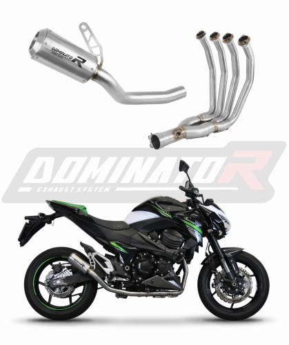 complete exhaust system with muffler DOMINATOR Full System GPS fits to Kawasaki Z800 2013  2016 7