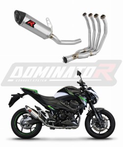 Kawasaki Z800 2013 - 2016 Impianto di scarico Collettori Marmitta Silenziatore HP8 + dB killer medium