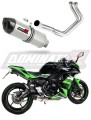 impianto di scarico completo con silenziatore DOMINATOR Full System HP1 adatto alla moto Kawasaki NINJA 650 2017 - 2022 5