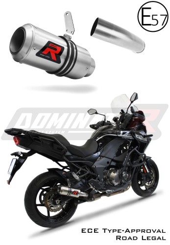 exhaust muffler DOMINATOR homologated road legal GP fits to VERSYS 1000 2019  2024 8