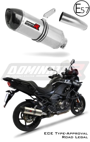 exhaust muffler DOMINATOR homologated road legal HP1 fits to VERSYS 1000 2019  2024 8
