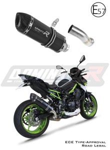 Kawasaki Z 900 2020 - 2024 EU Omologato approvato Terminale di Scarico Silenziatore HP1 NERO
