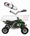impianto di scarico completo con silenziatore DOMINATOR Full System MX adatto alla moto Kawasaki KFX 450 2008 - 2014 6