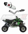 impianto di scarico completo con silenziatore DOMINATOR Full System MX2 adatto alla moto Kawasaki KFX 450 2008 - 2014 6