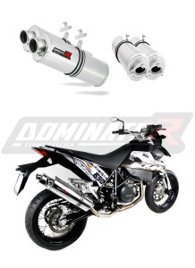 KTM 950 SM Supermoto R 2006 - 2008 Terminale di Scarico Marmitta Silenziatore OV + dB killer medium