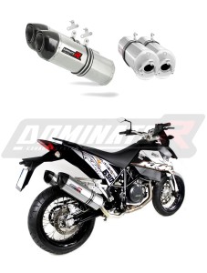 KTM 950 SM Supermoto R 2006 - 2008 Terminale di Scarico Marmitta Silenziatore HP1 + dB killer medium