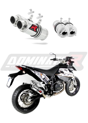 Marmitta Sportiva DOMINATOR GP1 Per Suzuki DL 1000 V-Strom (2017-2020) – Acciaio Inox, 5 Anni Di Garanzia - 2