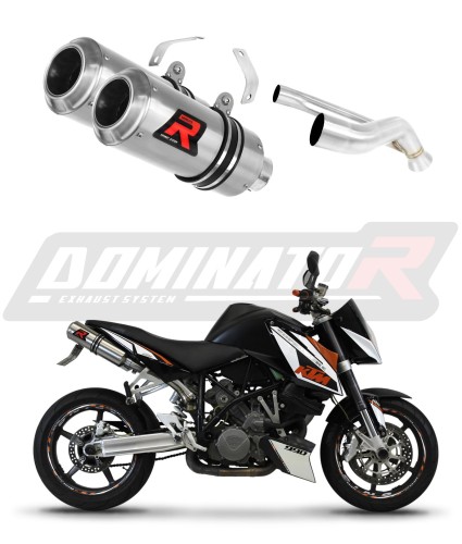 scarico silenziatore DOMINATOR GP adatto alla moto KTM 990 SUPER Duke 2005 - 2013 6