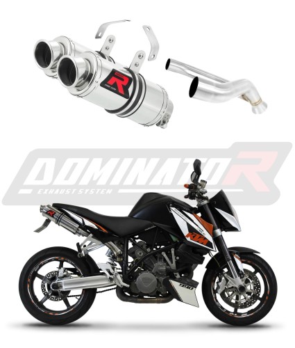 scarico silenziatore DOMINATOR GP1 adatto alla moto KTM 990 SUPER Duke 2005 - 2013 8
