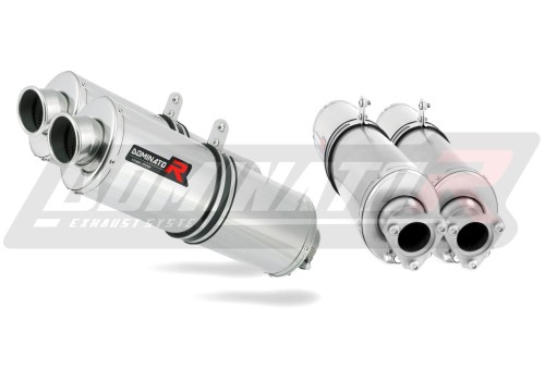 scarico silenziatore DOMINATOR ovale adatto alla moto KTM 990 SMT Supermoto Touring  3