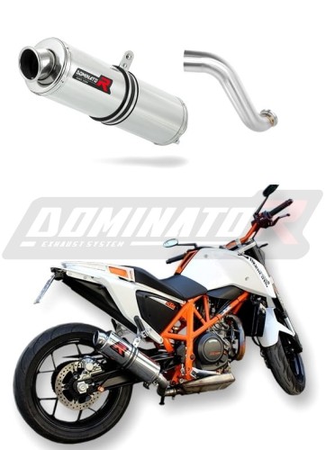 exhaust muffler DOMINATOR ROUND fits to KTM 690 Duke 2012  2018 5