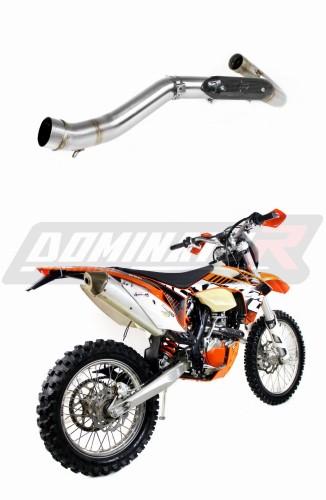 DOMINATOR exhaust manifold header fits to EXC 450 2012  2016 6