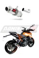 scarico silenziatore DOMINATOR GP1 adatto alla moto KTM 125 Duke 2017 - 2020 5
