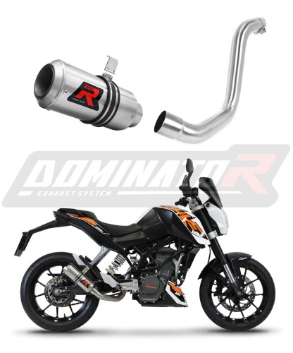 DOMINATOR Marmitta GP1 Per Suzuki DL 1000 V-Strom (2014-2016): Silenziatore In Acciaio Inox - 3