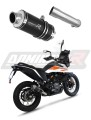 exhaust muffler DOMINATOR GP1 BLACK fits to KTM 390 Adventure 2020  2023 6