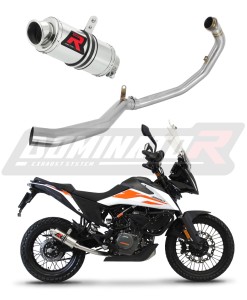 KTM 390 Adventure 2020 - 2024 Impianto di scarico Collettori Marmitta Silenziatore GP1 + dB killer medium