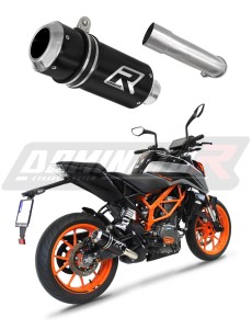 KTM 390 Duke 2021 - 2023 Terminale di Scarico Marmitta Silenziatore GP NERO + dB killer medium