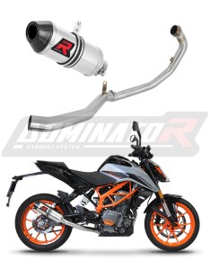 KTM 390 Duke 2021 - 2023 Impianto di scarico Collettori Marmitta Silenziatore HP3 + dB killer medium