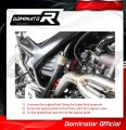 XT 660 R EXHAUST Yamaha Muffler Auspuff Sportauspuff Silencer Echappement Silencieux Scarico Scarichi Escape Wydech Tłumik + manifold collector  ROUND 2004 - 2014 DOMINATOR 5