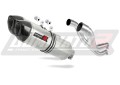 Pegaso 650 Strada Exhaust Aprilia Muffler Auspuff Sportauspuff Silencer Echappement Silencieux Scarico Scarichi Escape Carbon Tip HP1 2007 - 2010 Dominator  x