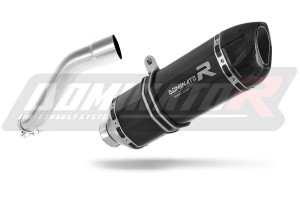 BMW F650 CS 2002 - 2005 Terminale di Scarico Marmitta Silenziatore HP1 NERO + dB killer medium
