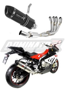 BMW S1000RR EX 2017 - 2018 Impianto di scarico Collettori Marmitta Silenziatore HP1 NERO + dB killer medium
