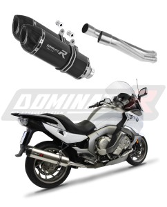 BMW K1600 GT GTL 2011 - 2023 Terminale di Scarico Marmitta Silenziatore HP1 NERO + dB killer medium