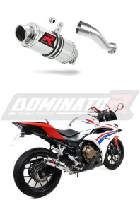 Honda CBR 500 R 2016 - 2024 Terminale di Scarico Marmitta Silenziatore GP1 + dB killer medium