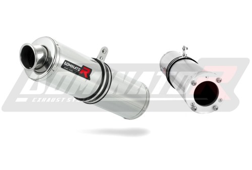 scarico silenziatore DOMINATOR rotondo adatto alla moto Kawasaki ZX12R 2000 - 2005 3